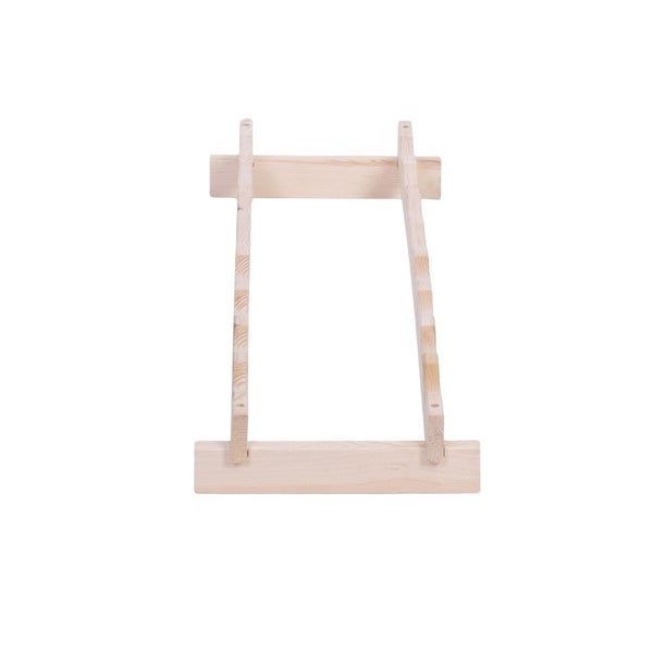 Weinregal VINOTECA FLEX PRO HxBxT 9x84x28cm 8 Flaschen auf 1 Ebene Massives Kiefernholz Natur unbehandelt