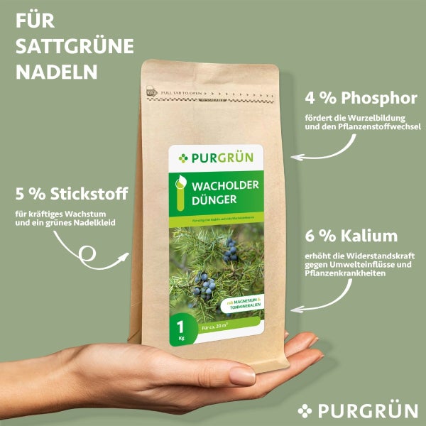 Purgrün Wacholder-Dünger 1 kg