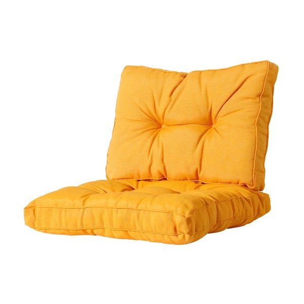 Florance Sitzkissen Panama golden glow - Ca. 43x60 cm - 2er-Set