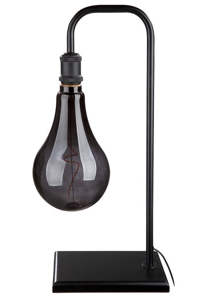 Tischleuchte GILDE Tischleuchten Höhe 57cm Breite 28cm schwarz Metall