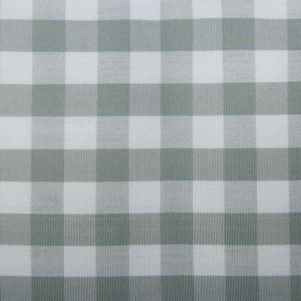 Stoff mit grau-weißem Karomuster