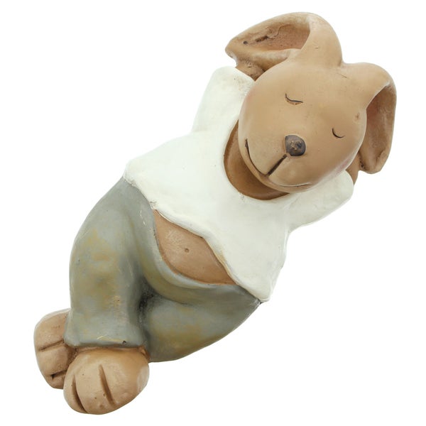 FRANK FLECHTWAREN | Hase Ruhepause, KUNSTSTOFF, 30 x 15 x 14 cm