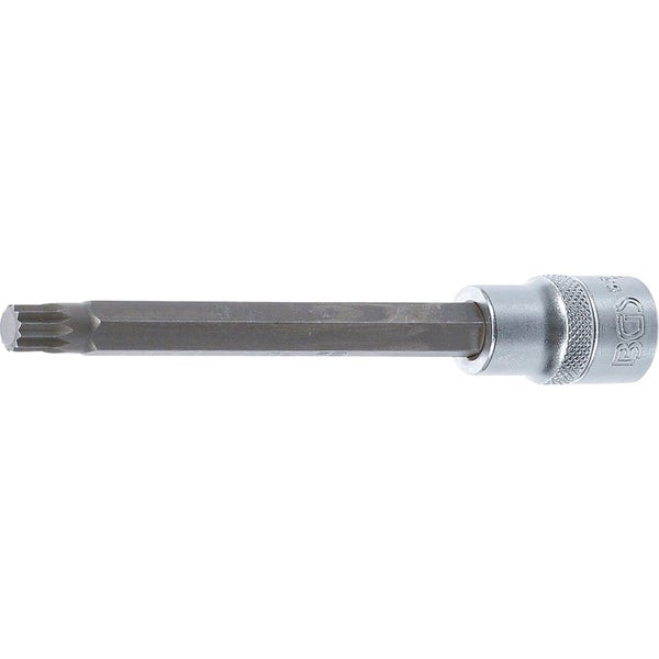 BGS Bit-Einsatz Länge 140 mm Antrieb Innenvierkant 12,5 mm (1/2) Innenvielzahn (für XZN) M10 - 5184-M10