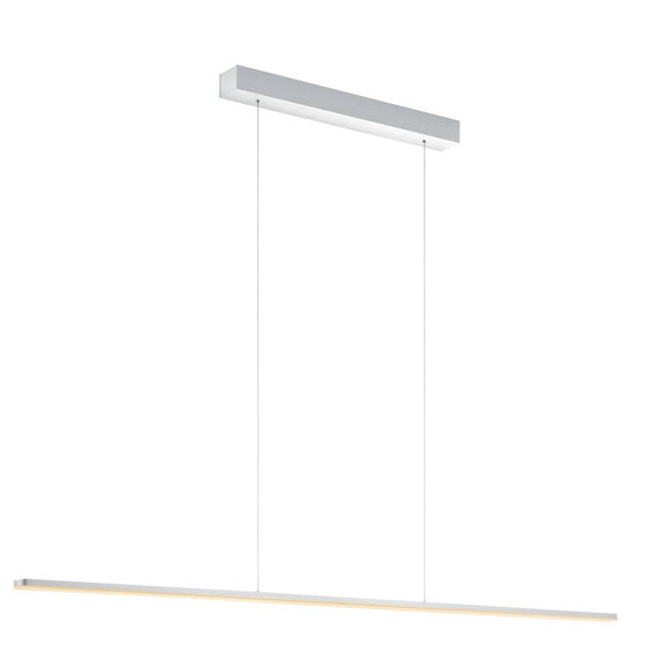 quitani LED Margita dimmbar (Modern) in Alu aus Aluminium (1 flammig, ) Wohnzimmerleuchte