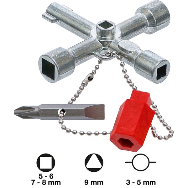 Universalschlüssel mit Bit und Kette
