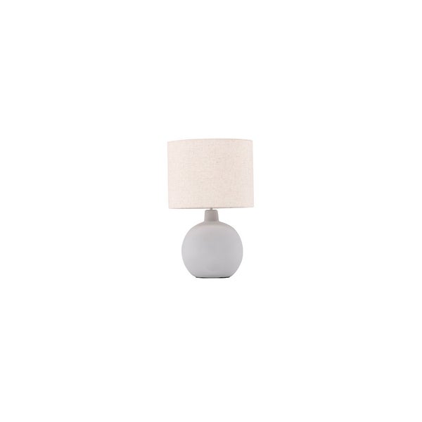 Torcello Beleuchtung Tischlampe 32x32x51cm Grau. 32 X 32 X 51 cm