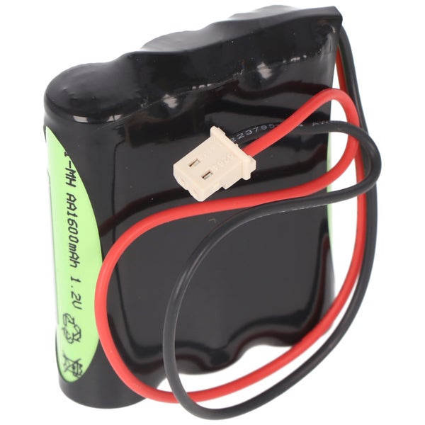 Kinderzimmer mit Tapete, Kommode und Dekorationen.