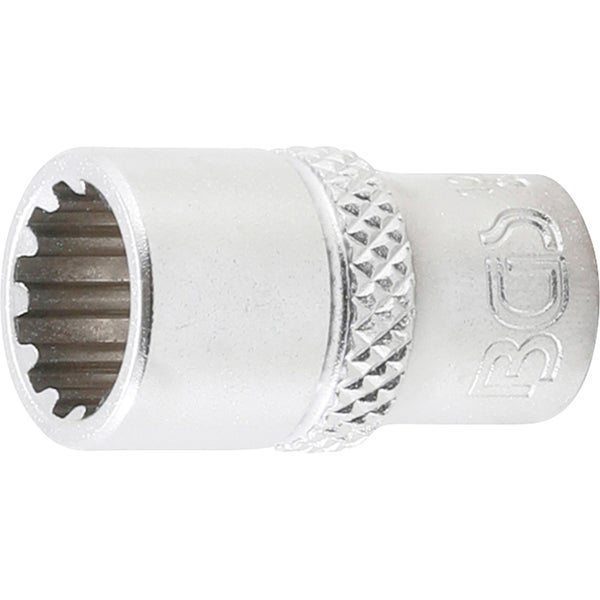 BGS Steckschlüssel-Einsatz Gear Lock Antrieb Innenvierkant 6,3 mm (1/4) SW 9 mm - 10109