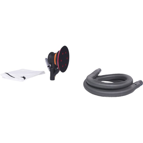 KS TOOLS Feinschliff-Druckluft-Excenterschleifer mit Staubabsaugung - 515.3061