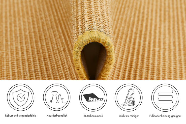 Kratzmatte Sisal 40 x 60 cm in natur