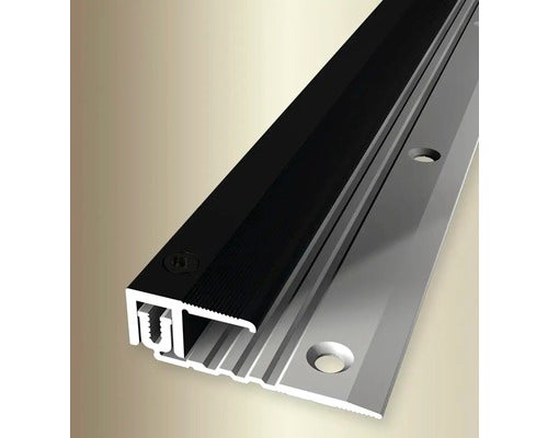 Endprofil 287 Alu eloxiert schwarz 100 cm