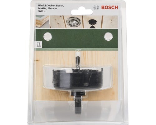 Lochsäge Carbon für Spot Lampen Durchmesser 75 mm, 3/8