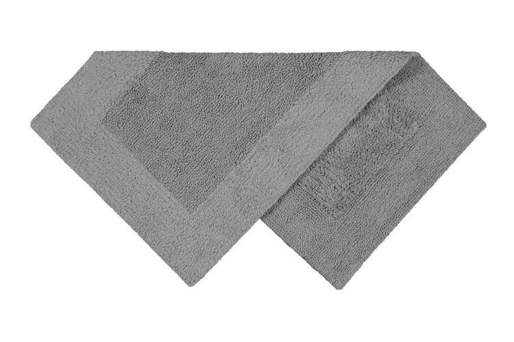 Badteppich Grau Finn WECONhome Basics 60x100 cm