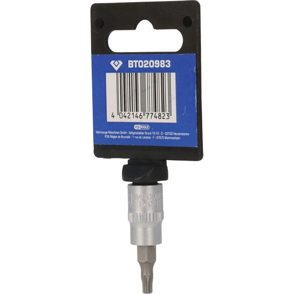 BRILLIANT TOOLS 1/4 Torx-Bit-Stecknuss mit Stirnlochbohrung TB20 - BT020983