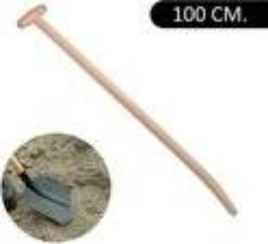 Holzstiel für Gartengeräte, 100 cm