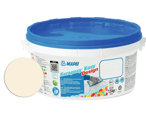 Mapei Kerapoxy Easy Design Mörtelkübel mit Farbbeispiel