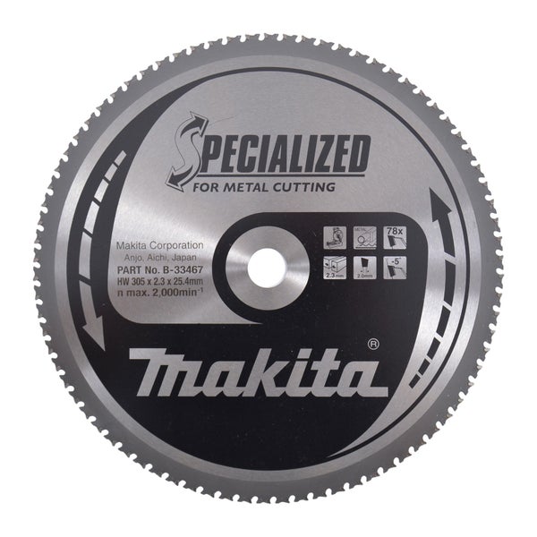 Makita SPECIALIZED Sägeblatt 305x1x78Z - B-33467