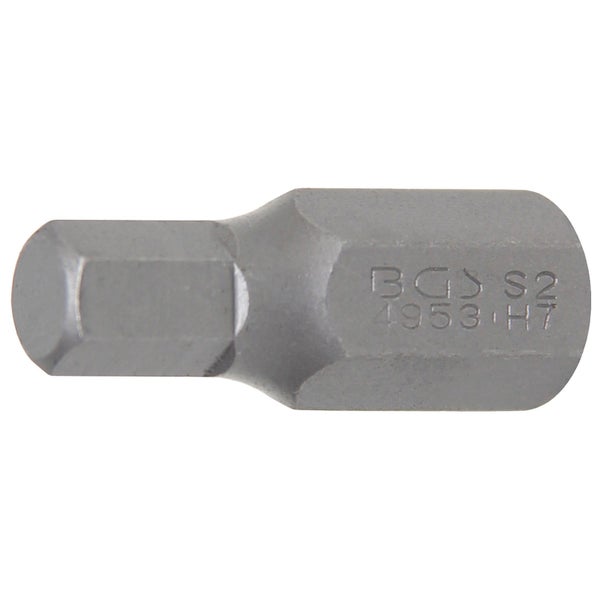BGS Bit Antrieb Außensechskant 10 mm (3/8) Innensechskant 7 mm - 4953