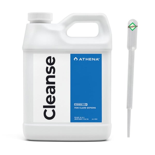 Athena Cleanse Nährstoffzusatz in einer Flasche mit Pipette