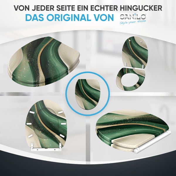 WC-Sitz mit Absenkautomatik & Top Fix Flow