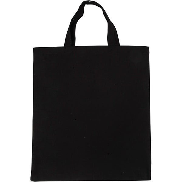 Creativ Company  Tragetasche , Größe 38x42 cm, 135 g, Schwarz, 1 Stk