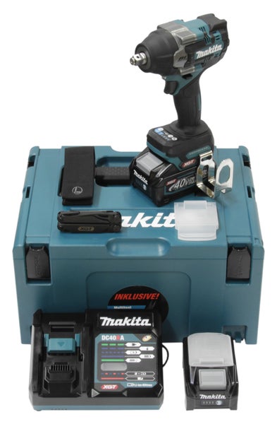 Makita Akku-Schlagschrauber Set mit Zubehör und Werkzeugkoffer