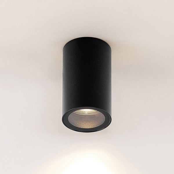 Schwarze Deckenleuchte