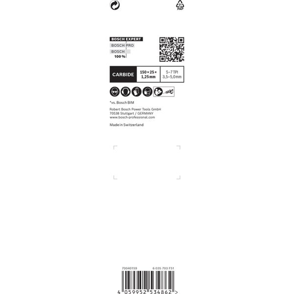 Bosch Expert Wood with Metal Demolition S 967 XHM Säbelsägeblatt - 2608900396
