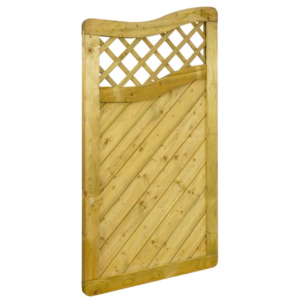 Holzzaun aus Fichtenholz