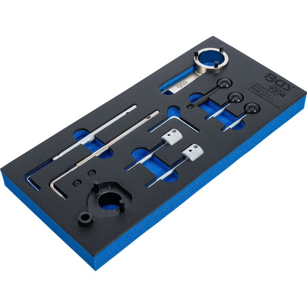BGS Technic Arretierwerkzeugsatz für Motoren in Schaumstoffeinlage