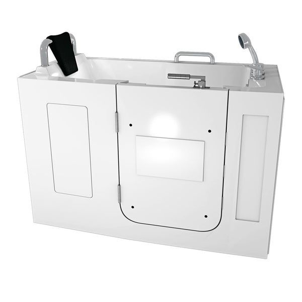 Sitzbadewanne Senioren Wanne mit Tür S07-B-L 140x76cm