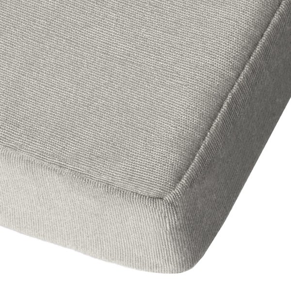Beautissu Loftlux DC Deckchairauflage 175x45x5cm Hellgrau