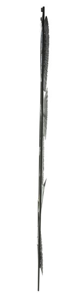 Metallzaun mit Zacken als Sicherheitsvorrichtung