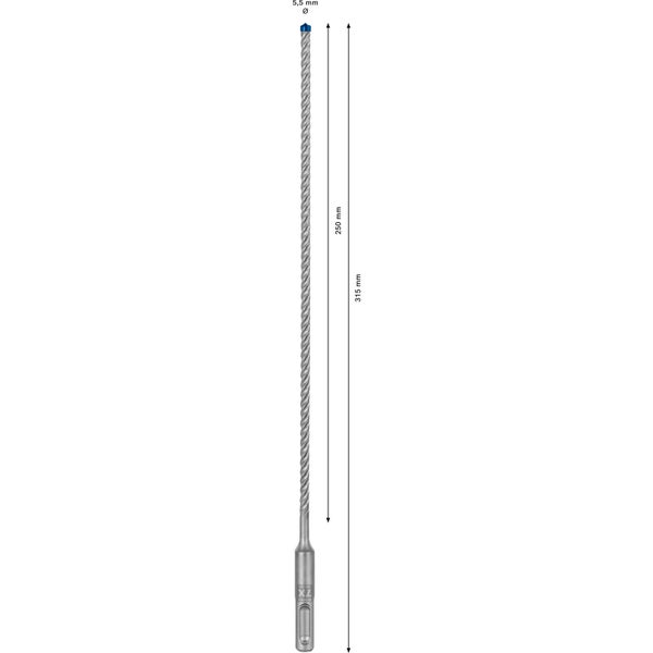 Bosch Expert SDS plus-7X Hammerbohrer 5,5 x 250 x 315 mm - 2608900069