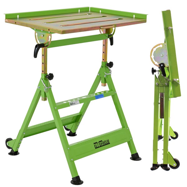 Schweißtisch mit verstellbarer Höhe und klappbarem Design