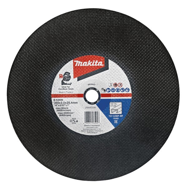 Makita Trennscheibe 355x2,5 mm Stahl 5 St. - B-64696-5
