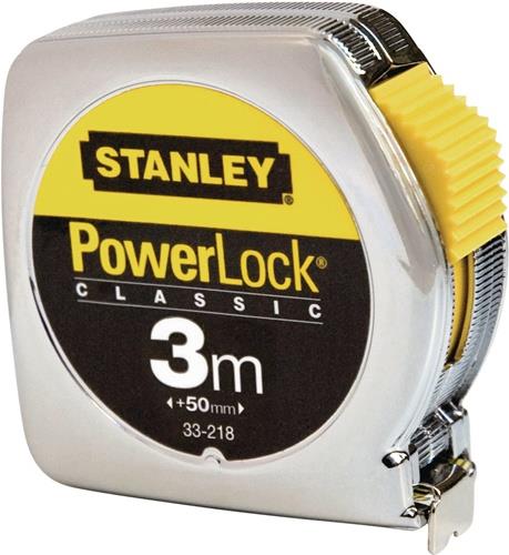 Stanley Bandmaß Powerlock Metall 3m/12,7mm