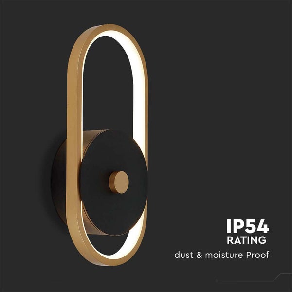 Moderne Wandleuchte mit Schutzart IP54