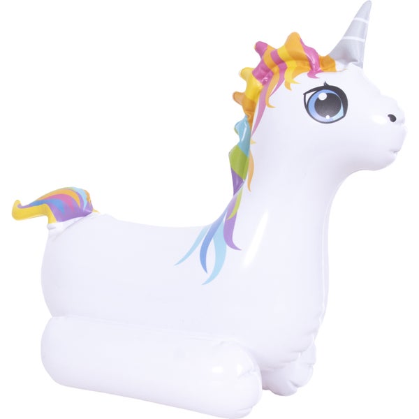 Aufblasbares Einhorn als Schwimmtier für den Pool