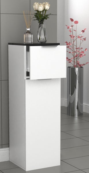 Badmöbel Midischrank Badschrank  Schublade Donali