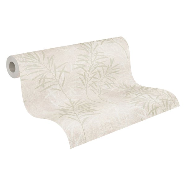 Tapetenrolle mit Blättermuster