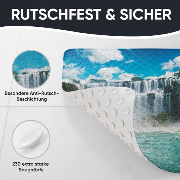 Sanilo Badematte Wasserfall