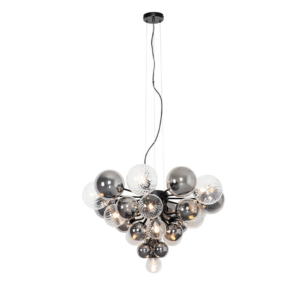 Hängeleuchte mit mehreren Glaskugeln