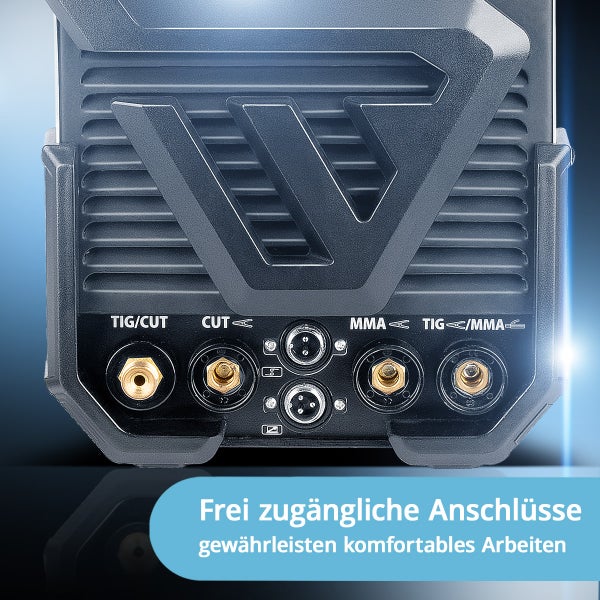 STAHLWERK 4-in-1 Kombi-Schweißgerät AC/DC WIG 200 Puls D CUT