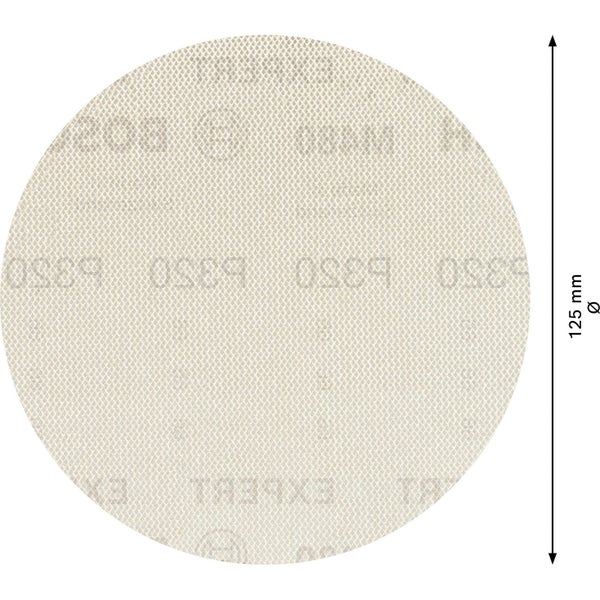 Bosch 5x Expert M480 Schleifnetz für Exzenterschleifer 125 mm G 320 - 2608900678