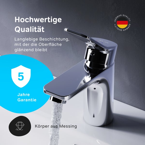 AM.PM Waschtischarmatur mit Einhebelmischer FXA02100 X-Joy