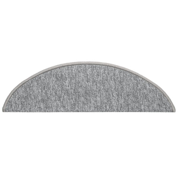Beautissu ProStair Stufenmatte 56x20cm Hellgrau (15tlg)