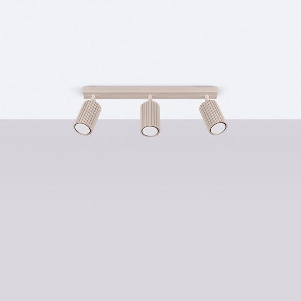 Deckenleuchte mit drei Strahlern für Innenräume