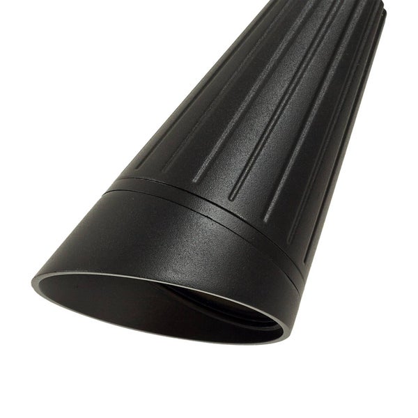 Lindby Außenleuchte Sorvete (Modern) in Schwarz aus Aluminium (3 flammig, GU10) - Wegeleuchte Pollerleuchte Wegelampe Sockelleuchte