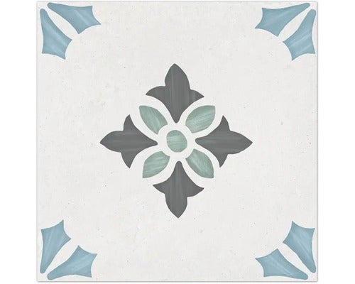 Wand- und Bodenfliese Sirocco Bloom 22,5x22,5cm matt